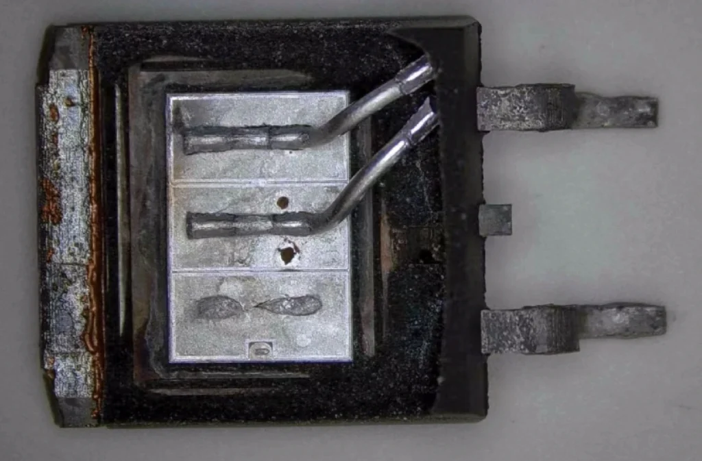 EOS carbonization: preserving clues in the failure region
