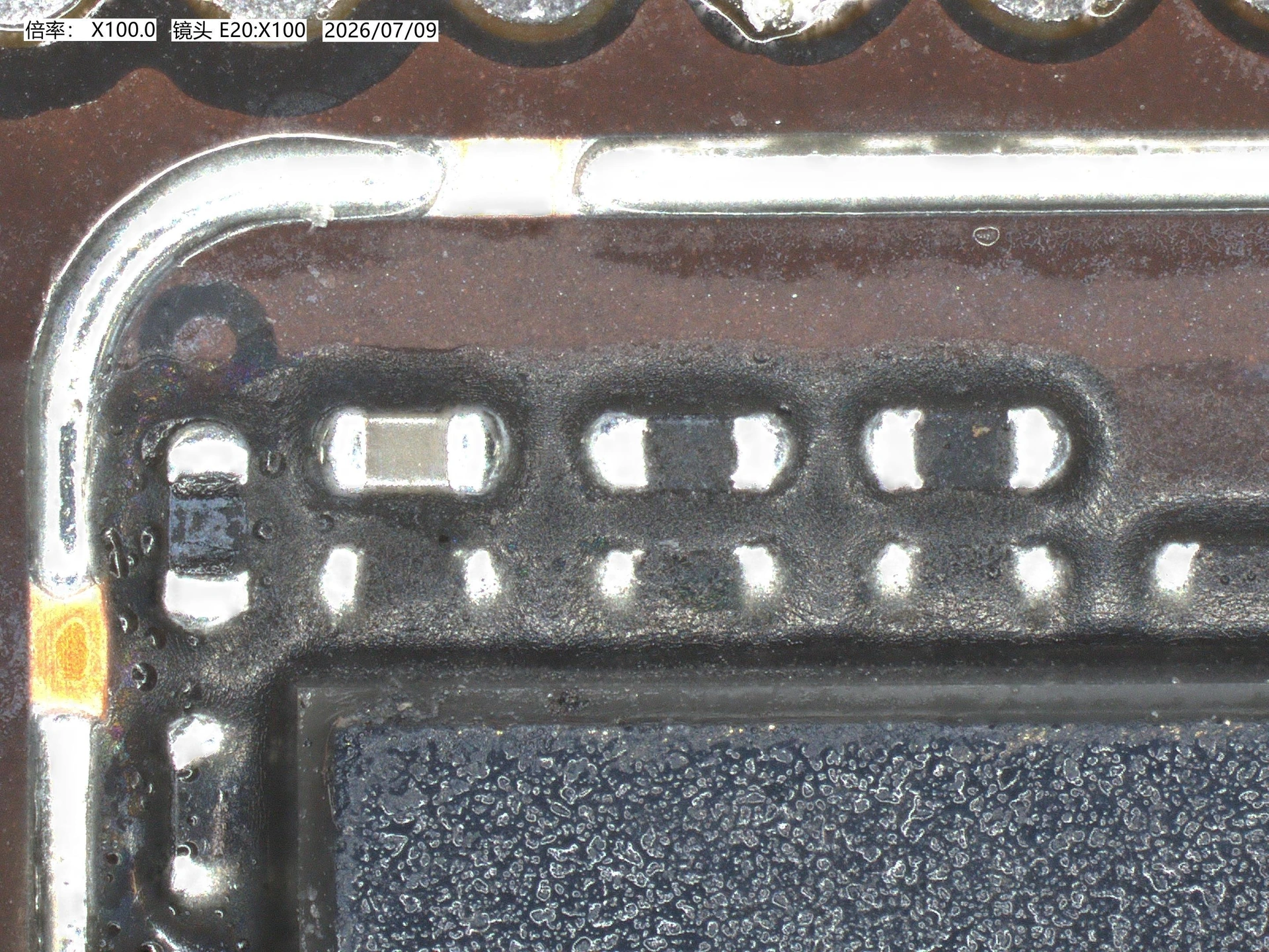 Board-level resistors and passive components after MIP adhesive removal
