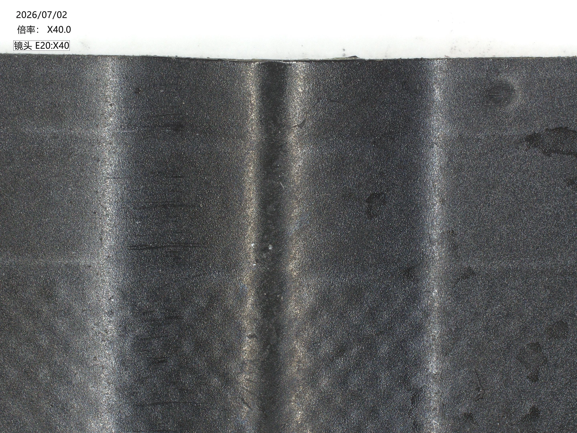Flexible-board image 1: overall condition of the target region.