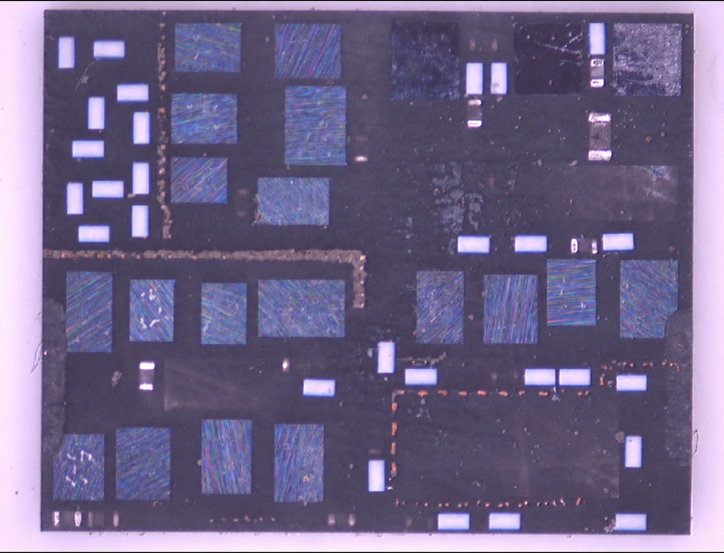 Case B stage one with red rectangle annotations removed through image retouching